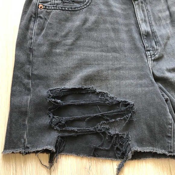 NWT American Eagle Highest Rise Baggy Short Comfort Stretch Waistband Size 16 - Picture 5 of 13